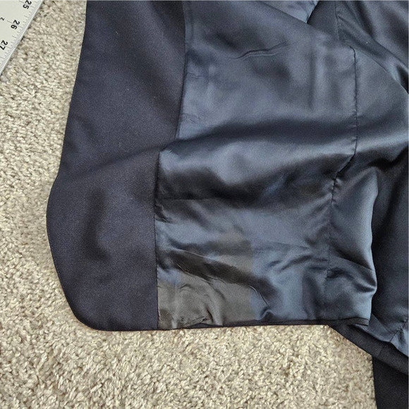 Brooks Brothers Men's Blazer Sport Jacket 100% Wool Makers Navy Blue Size 42R - Picture 7 of 14